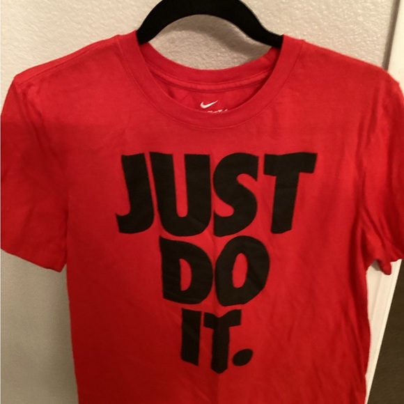 Nike Other - Nike Red Tee with Swoosh